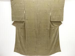 アンティーク　錦紗ヱ霞に花模様着物